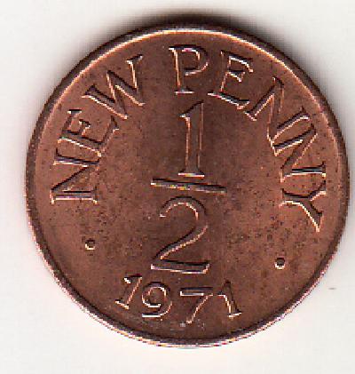 Beschrijving: 1/2 Penny 